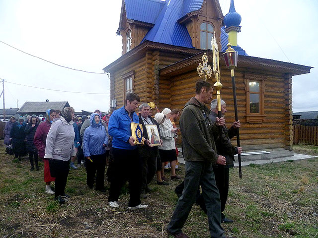Освящение храма-часовни во имя священномученика Платона Анкирского Освящение храма-часовни во имя священномученика Платона Анкирского